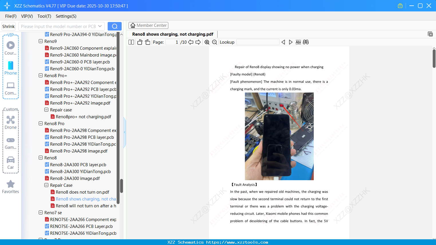 OPPO Reno8 Shows Charging, Not Charging